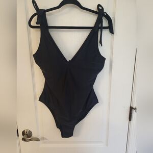 J Crew Factory Black One Piece